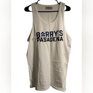 Barry Optic White Tank Top Large